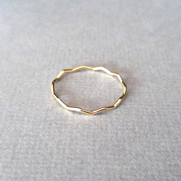 Origami Jewellery Ripples Ring