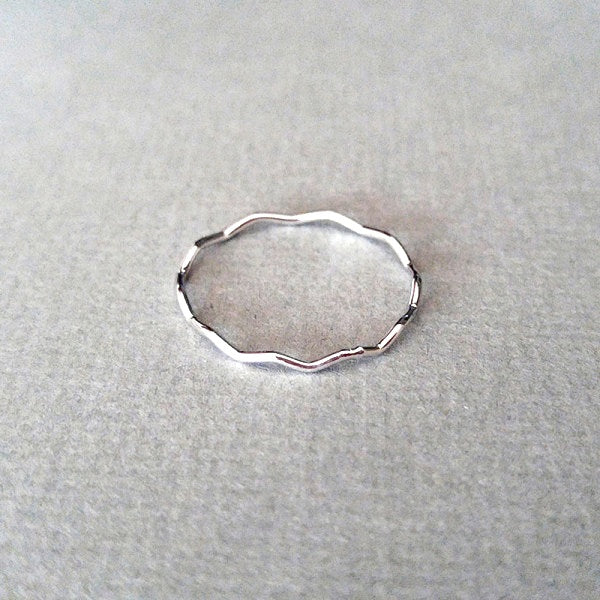 Origami Jewellery Ripples Ring
