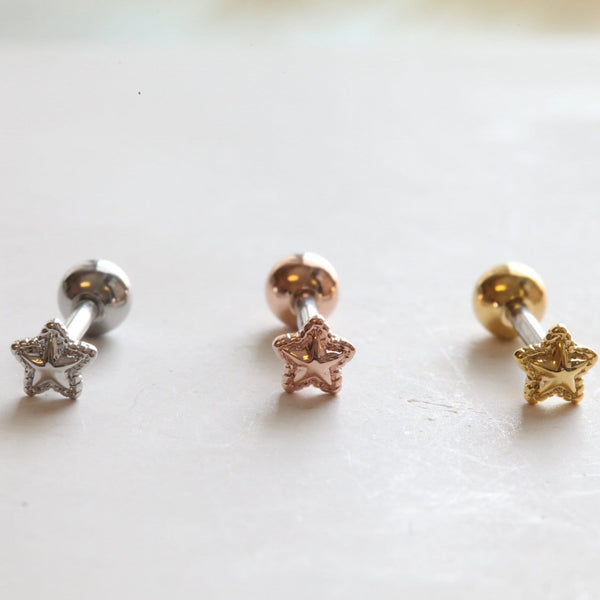 origami jewellery Sky Series Star Earrings