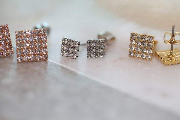 Origami Jewellery Square Earrings