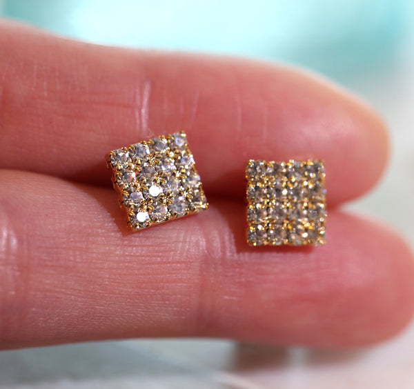 Origami Jewellery Square Earrings