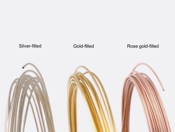 Origami Jewellery Stacked 16g Wire Ring