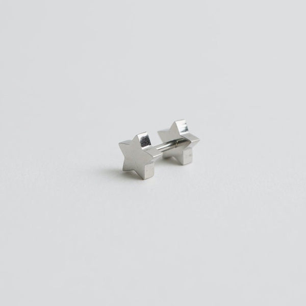Origami Jewellery Star Barbell Earring