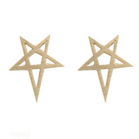 Origami Jewellery Star Earrings