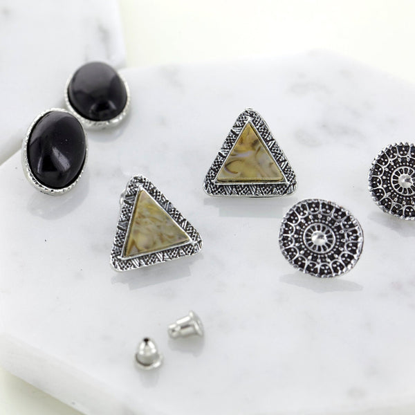 origami jewellery Statement Earrings