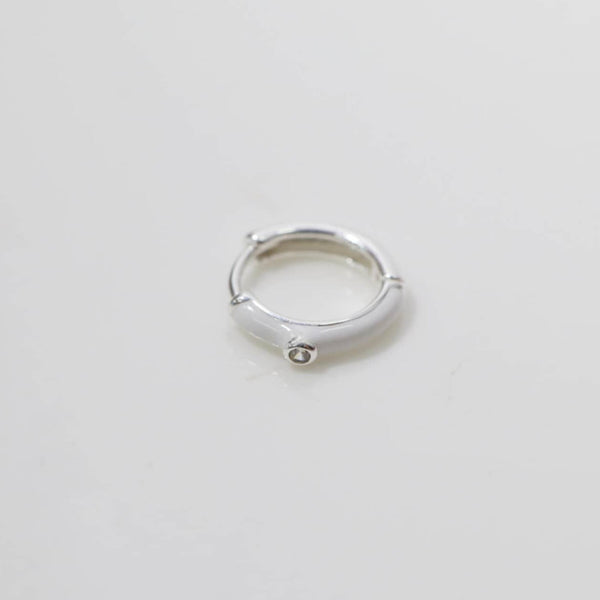 Origami Jewellery Sterling Silver Colorful Hoop