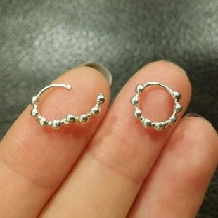 Origami Jewellery Sterling Silver Hoop