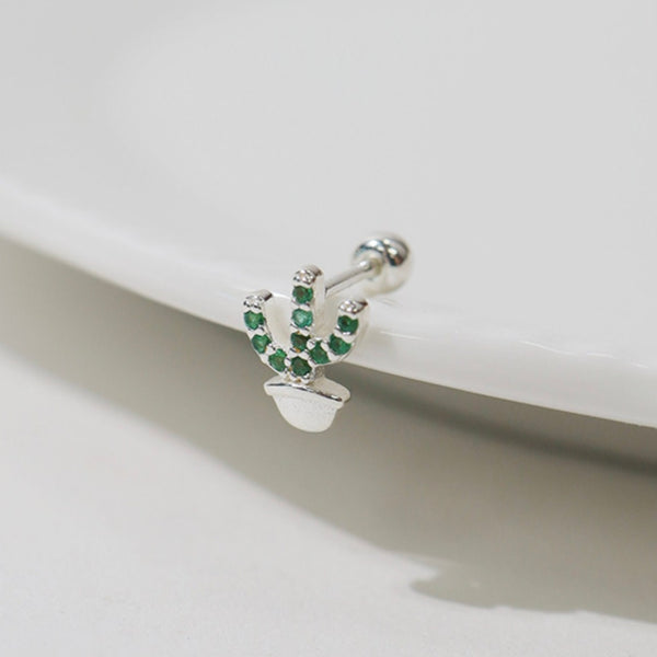 Origami Jewellery Succulent Plant Earrings