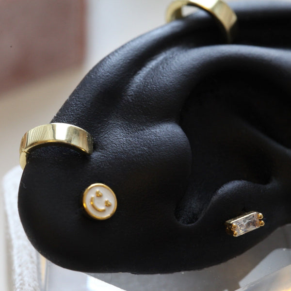 Origami Jewellery Thick Plain Huggies