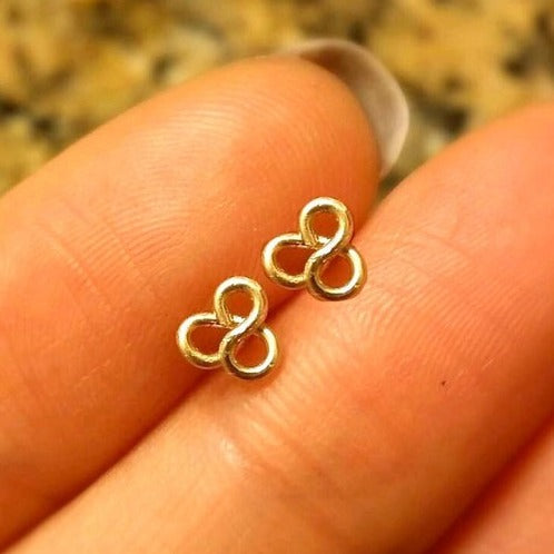 origami jewellery Three Dots Earrings