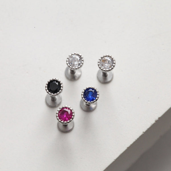 Origami Jewellery Tiny Silver Cartilage Earring