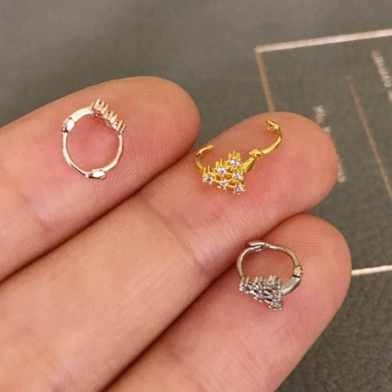 Origami Jewellery Triangle Cartilage Hoop