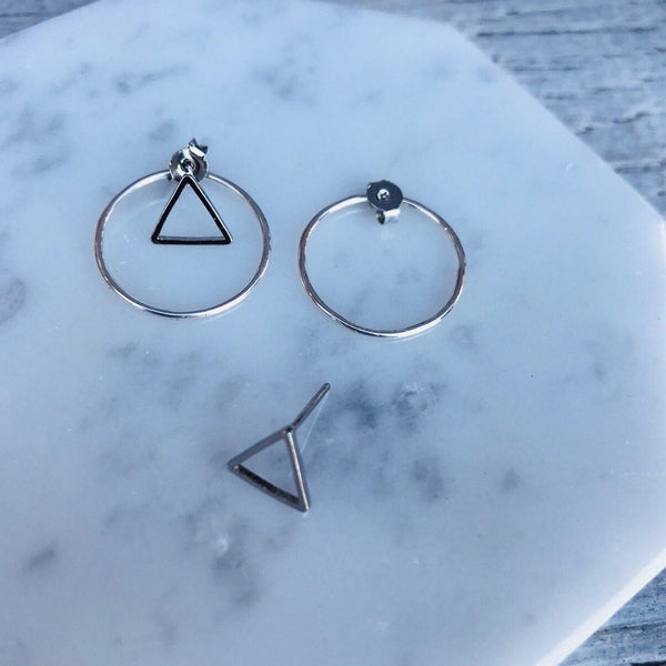 Origami Jewellery Triangle Ear Jacket