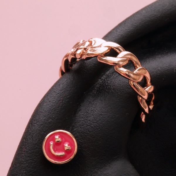 origami jewellery Twirl Chain Hoop