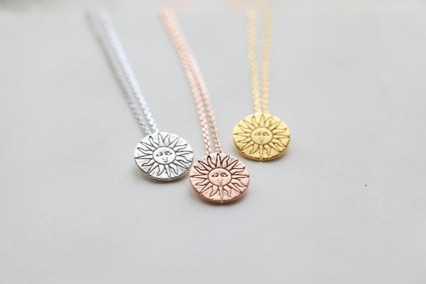 Origami Jewellery Sun Stamped Medallion Jewelry Collection