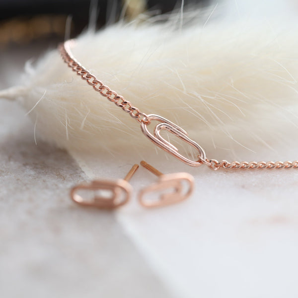 Origami Jewellery Tiny Paperclip Jewelry Collection