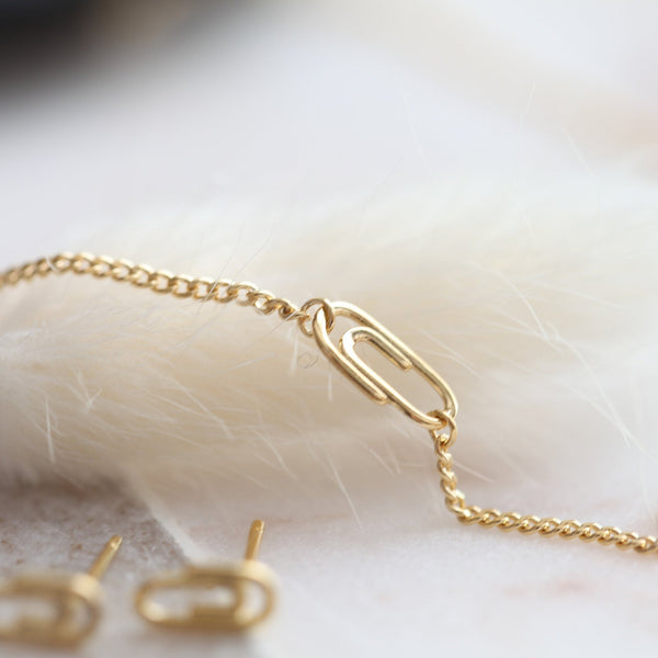 origami jewellery Tiny Paperclip Jewelry Collection
