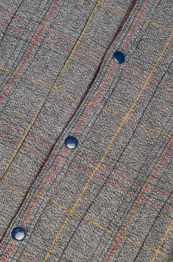 Original Madras Trading Company N°132 Round Tail Reversible Over Shirt