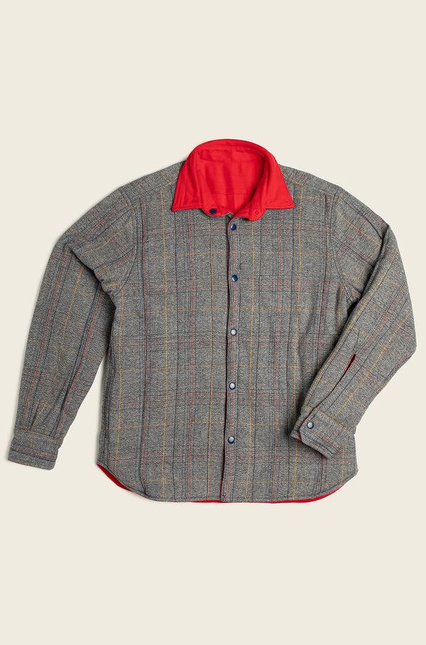 original madras trading company N°132 Round Tail Reversible Over Shirt