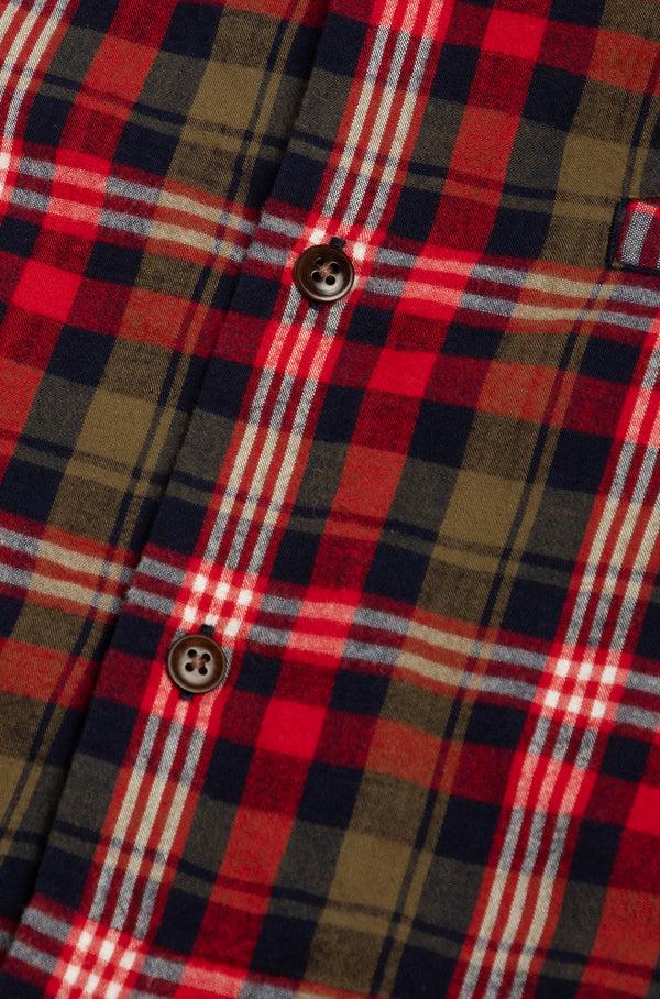 Original Madras Trading Company N°178 Camp Collar Long Sleeve Shirt