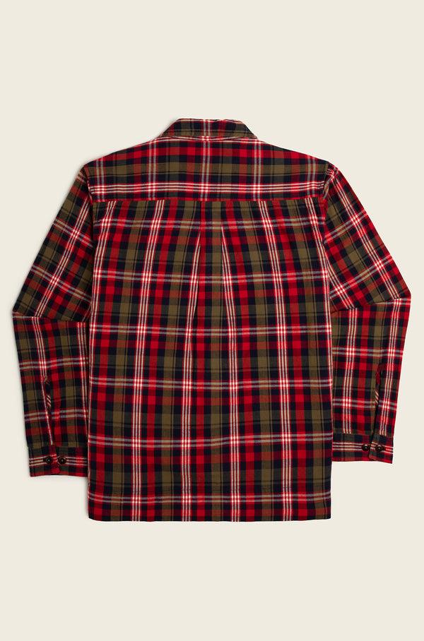 Original Madras Trading Company N°178 Camp Collar Long Sleeve Shirt