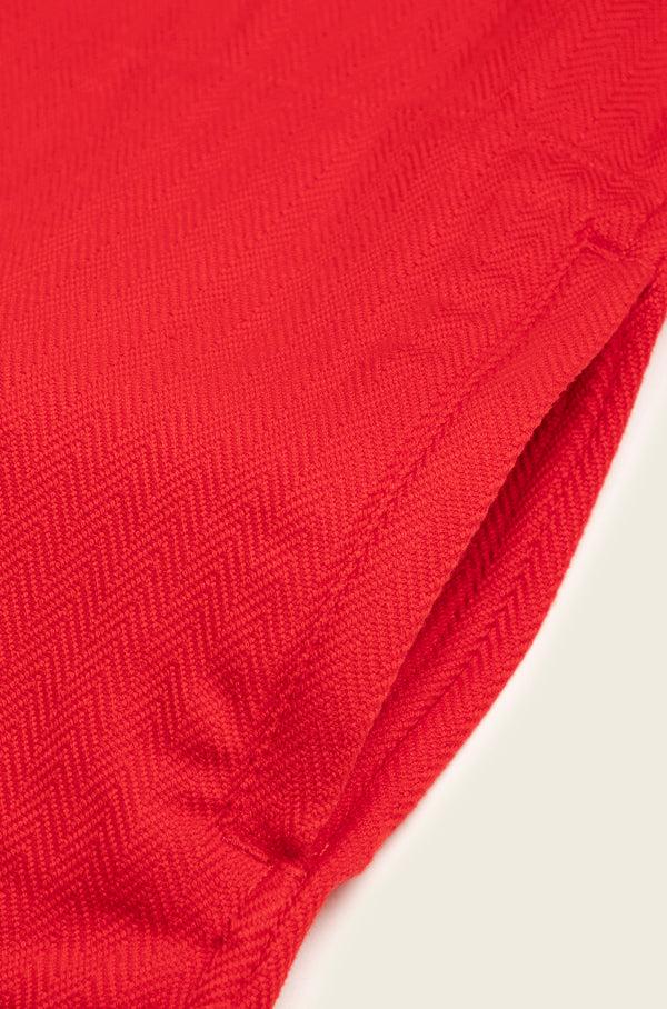 Original Madras Trading Company N°180 Collared Half Zip Long Sleeve