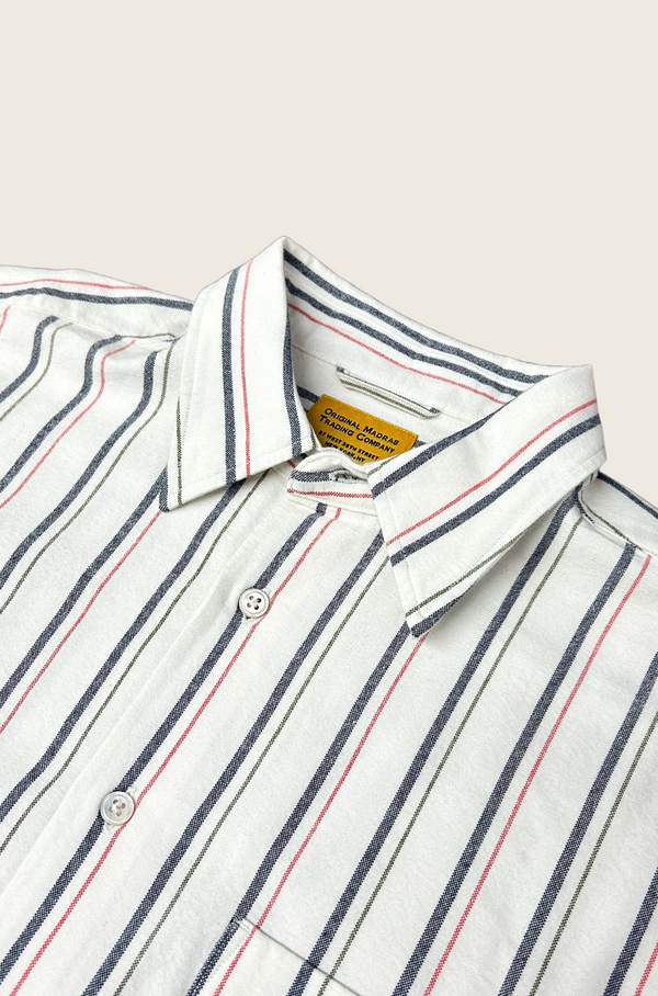 original Madras Trading Company N°232 OMTC X Josh Peskowitz Boxy Dress Shirt