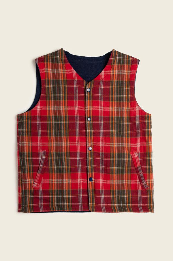 Original Madras Trading Company N°49 Outerwear Reversible Waistcoat