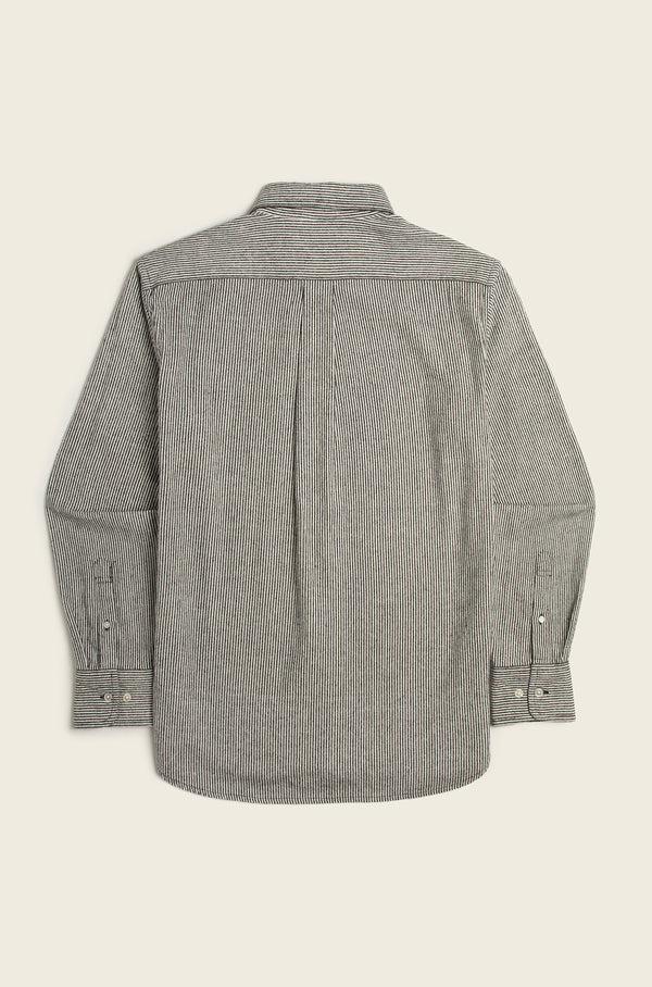 Original Madras Trading Company N°7 Straight Collar Long Sleeve Shirt