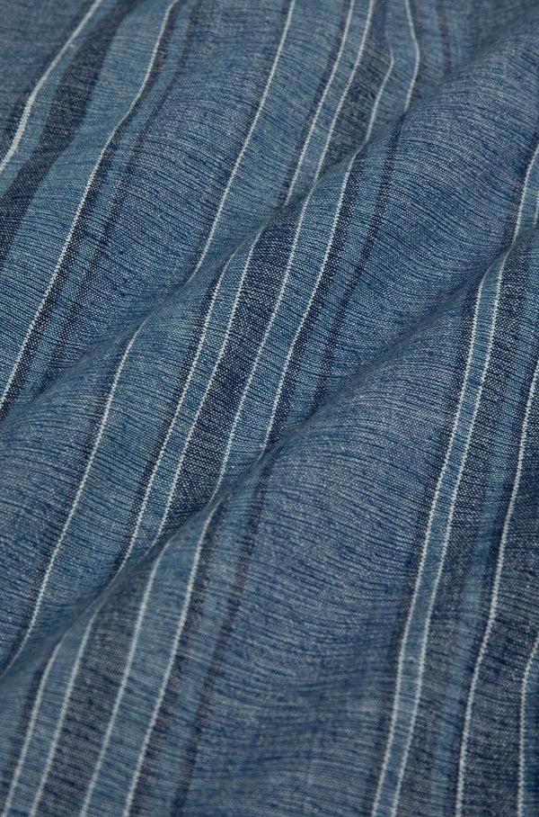 Original Madras Trading Company N°7 Straight Collar Long Sleeve Shirt