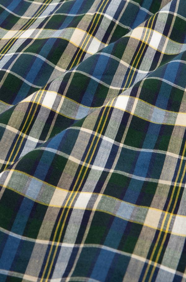 Original Madras Trading Company N°7 Straight Collar Long Sleeve Shirt