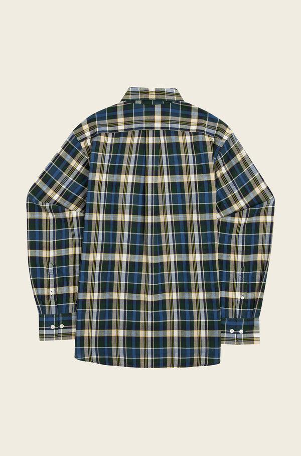 Original Madras Trading Company N°7 Straight Collar Long Sleeve Shirt