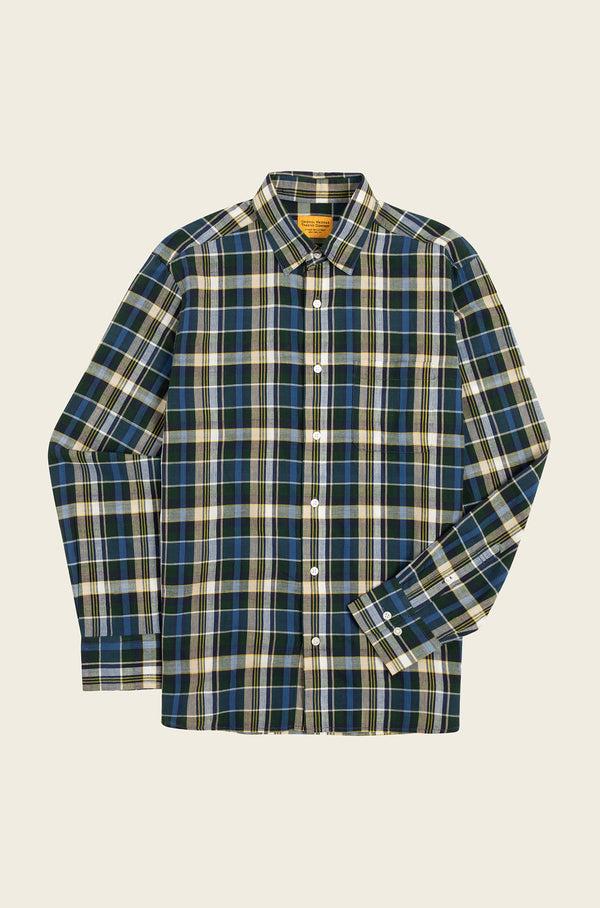 original madras trading company N°7 Straight Collar Long Sleeve Shirt