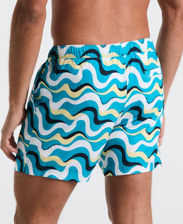Original Penguin 5" All-Over Print Multiwave Swim Short