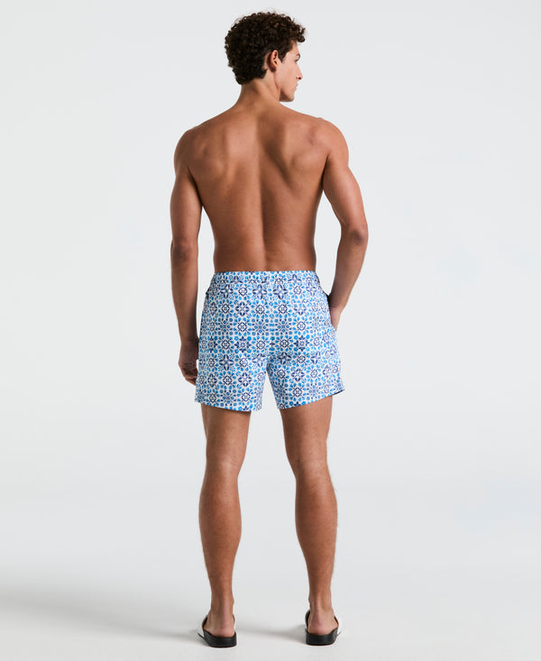 Original Penguin 5" All-Over Print Talavera Swim Short