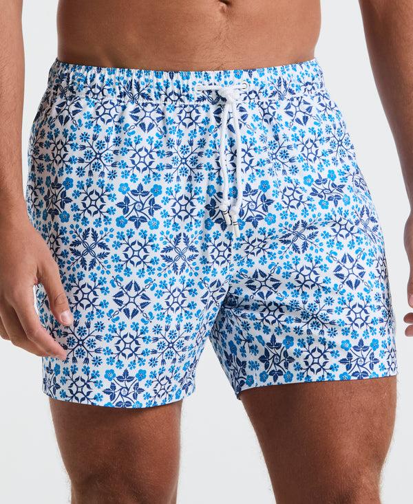 Original Penguin 5" All-Over Print Talavera Swim Short