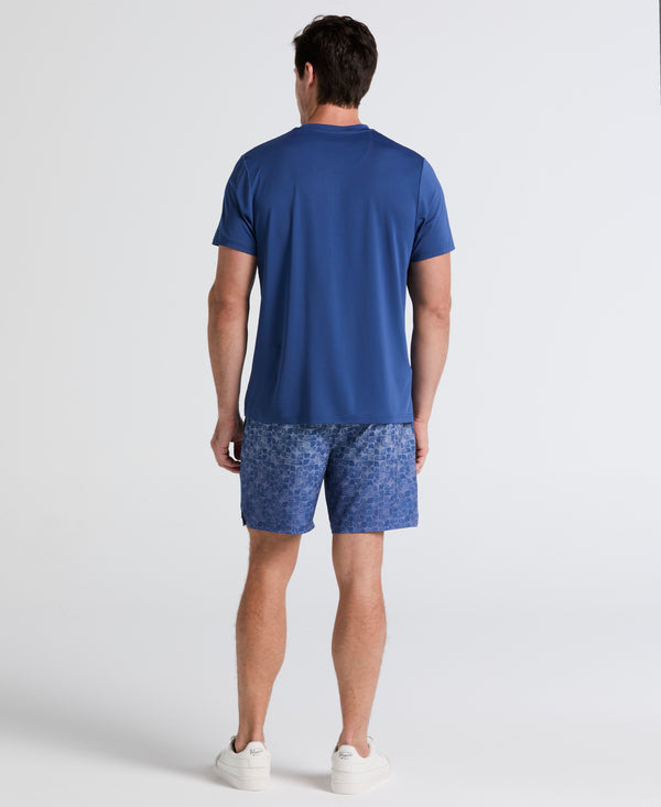 Original Penguin 7" Performance Tennis Printed Shorts