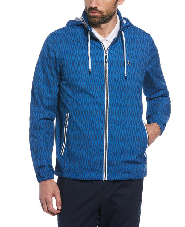 original penguin All-Over Diamond Print Ratner Jacket