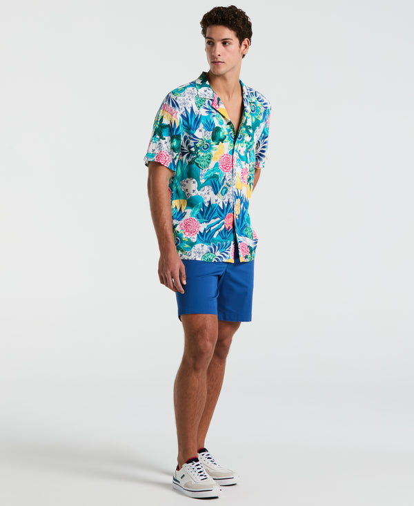 Original Penguin All-Over Floral Collage Print Shirt