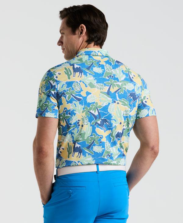 Original Penguin All-Over Ibiza Print Earl™ Golf Polo