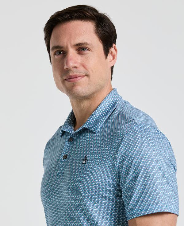 Original Penguin All-Over Micro Bucket Hat Golf Polo