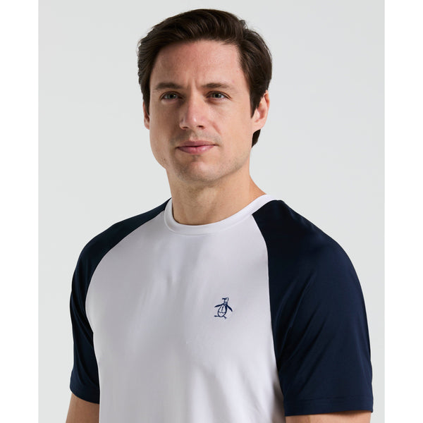 Original Penguin Core Blocked Performance Tennis Tee