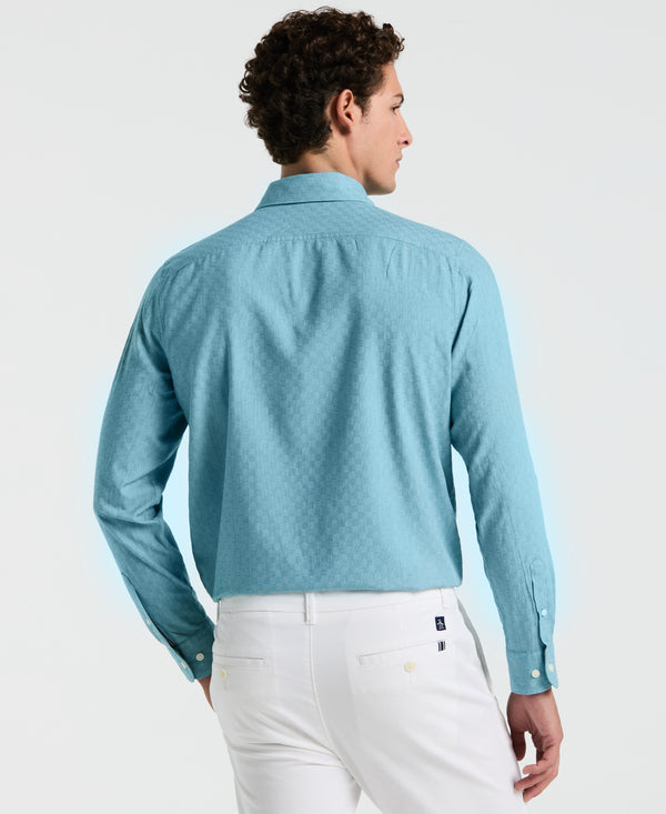 Original Penguin EcoVero™ Tonal Long Sleeve Shirt