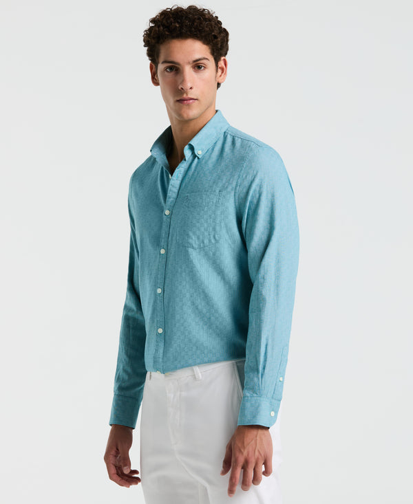 original penguin EcoVero™ Tonal Long Sleeve Shirt