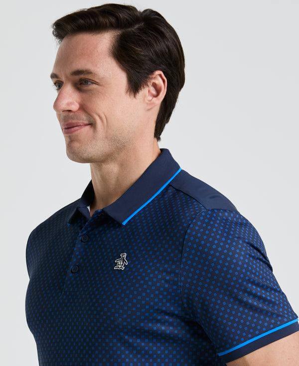 Original Penguin Engineered Novelty Caddy Printed Golf Polo