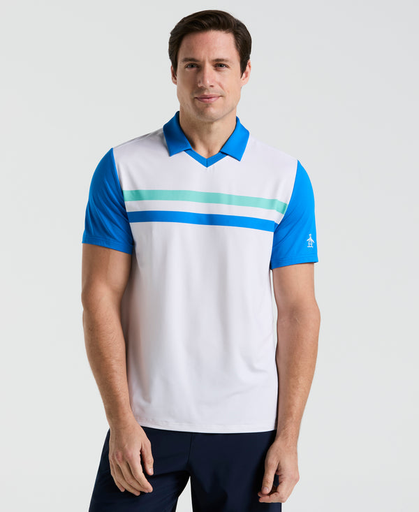 original penguin Heritage Blocked Performance Tennis Tee