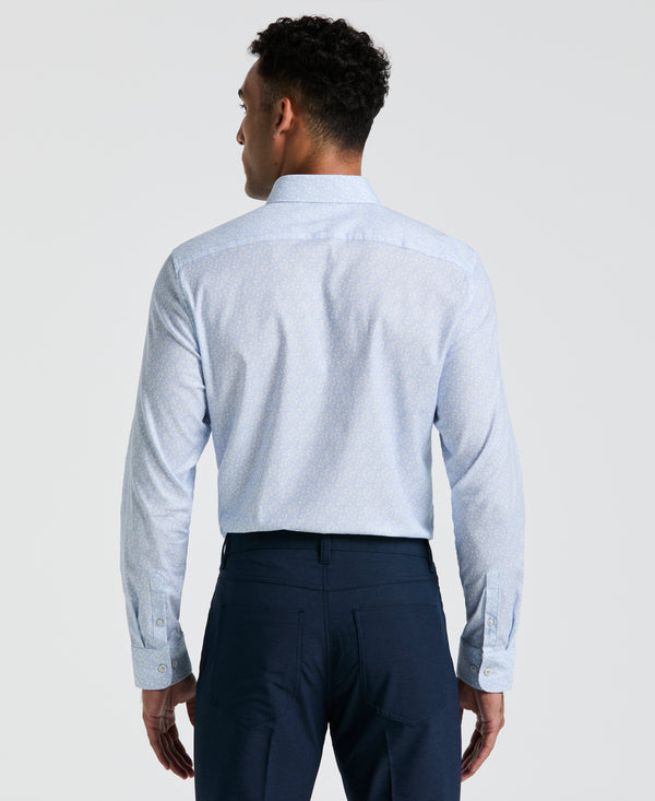 Original Penguin Micro Flower Fields Print Dress Shirt