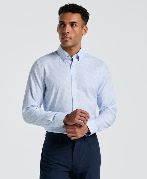 original penguin Micro Flower Fields Print Dress Shirt