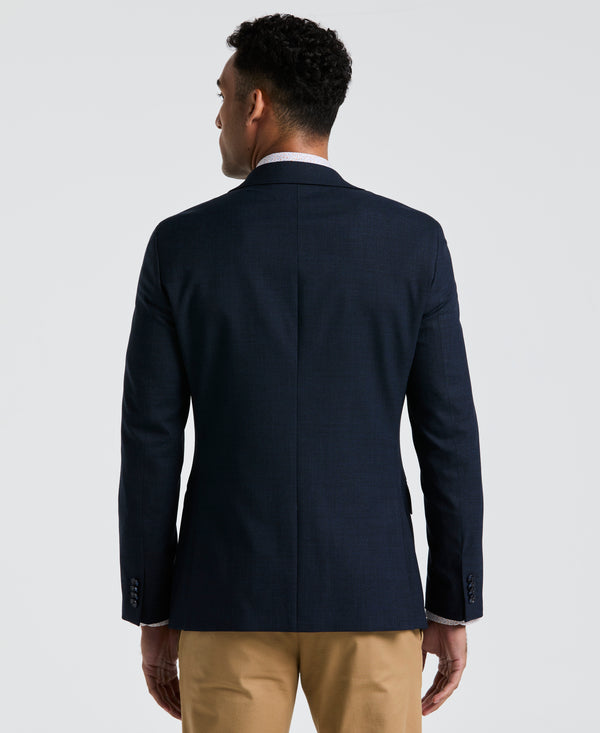 Original Penguin Navy Osman's Wool Blend Suit Jacket