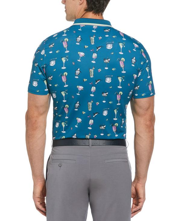 Original Penguin 19th Hole Print Golf Polo